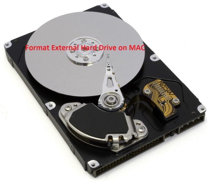 format a new hard drive for mac?